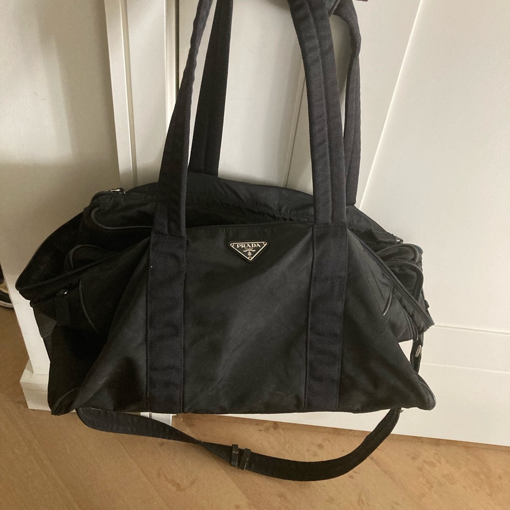 Prada Black Duffel Bag in Good Condition - Retails for over $3000!!